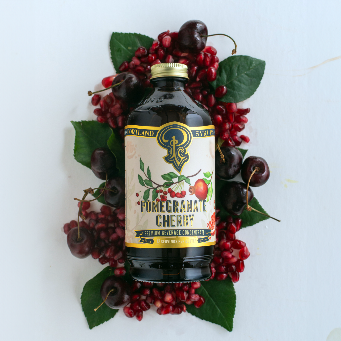 Pomegranate Cherry Syrup - Cocktail / Mocktail Mixer