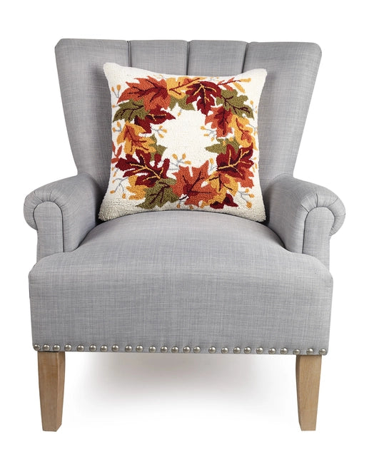 Fall Wreath Hook Pillow