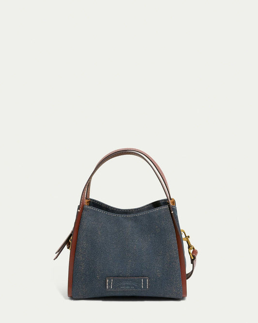 Auburn Mini Crossbody - Sage Leaf Bomber Leather
