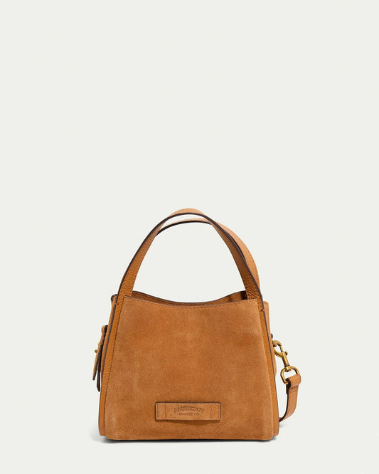 Auburn Mini Crossbody - Saddle Bomber Leather