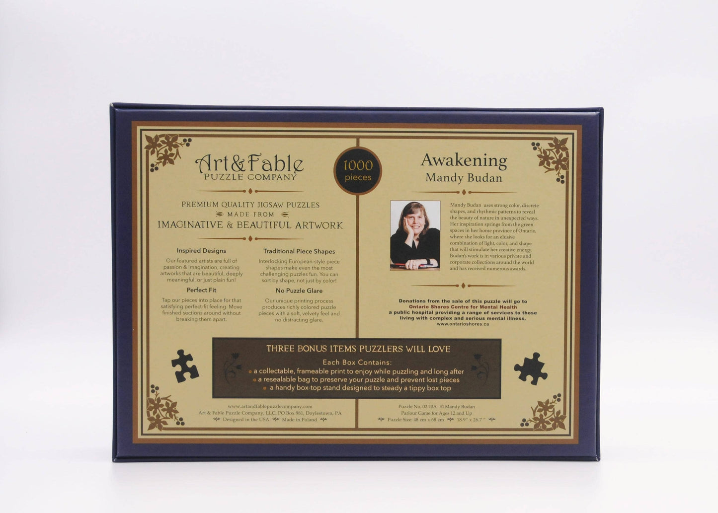 "Awakening" 1000-pc Velvet-Touch Jigsaw Puzzle