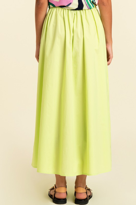 Citron Maxi Skirt