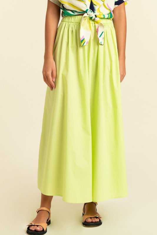Citron Maxi Skirt