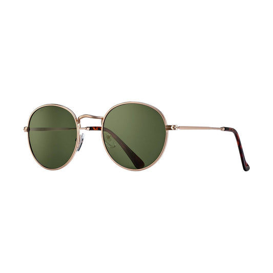 Ash - Matte Gold / Tortoise Tips / Grey-green Polarized Lens