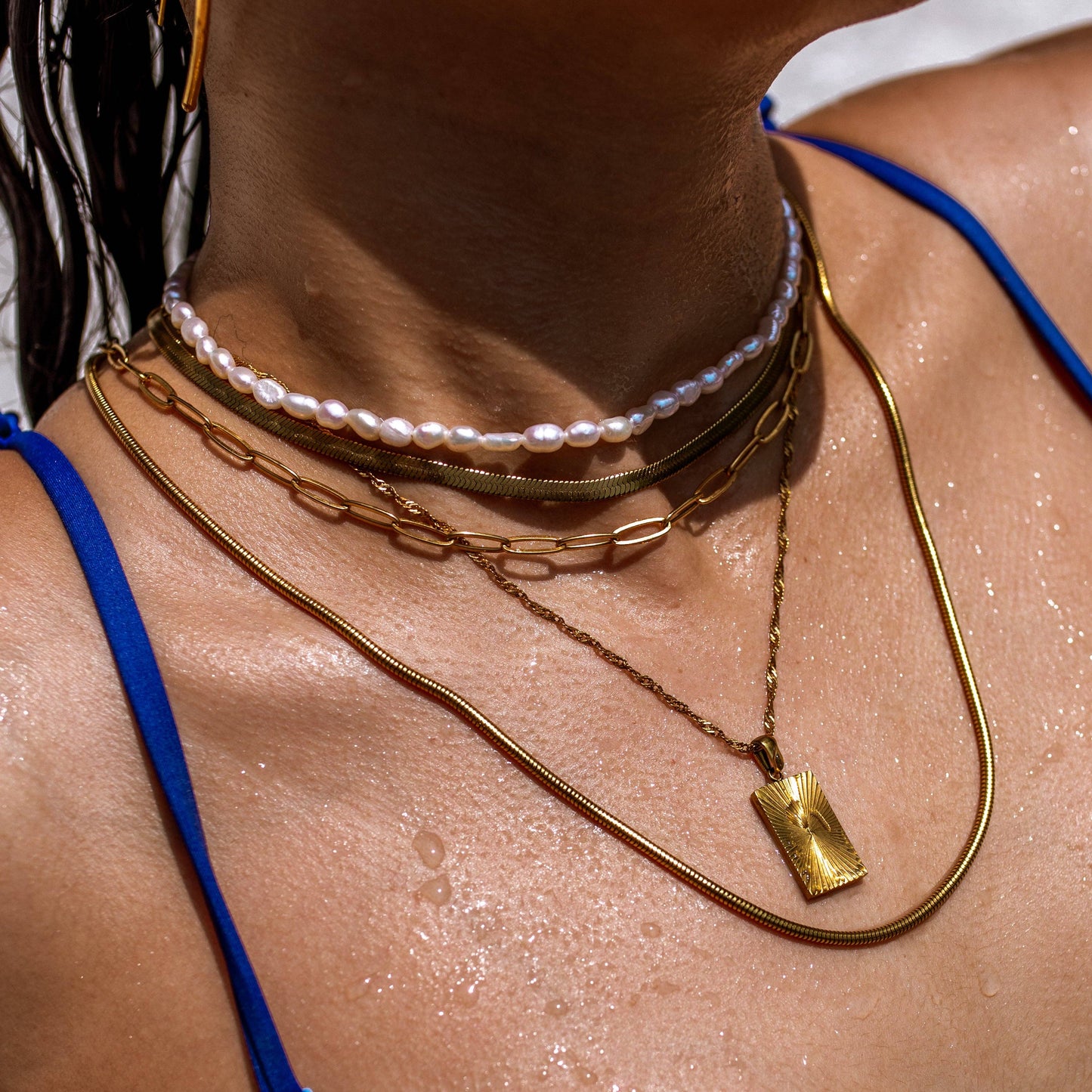 Everly Necklace - Gold