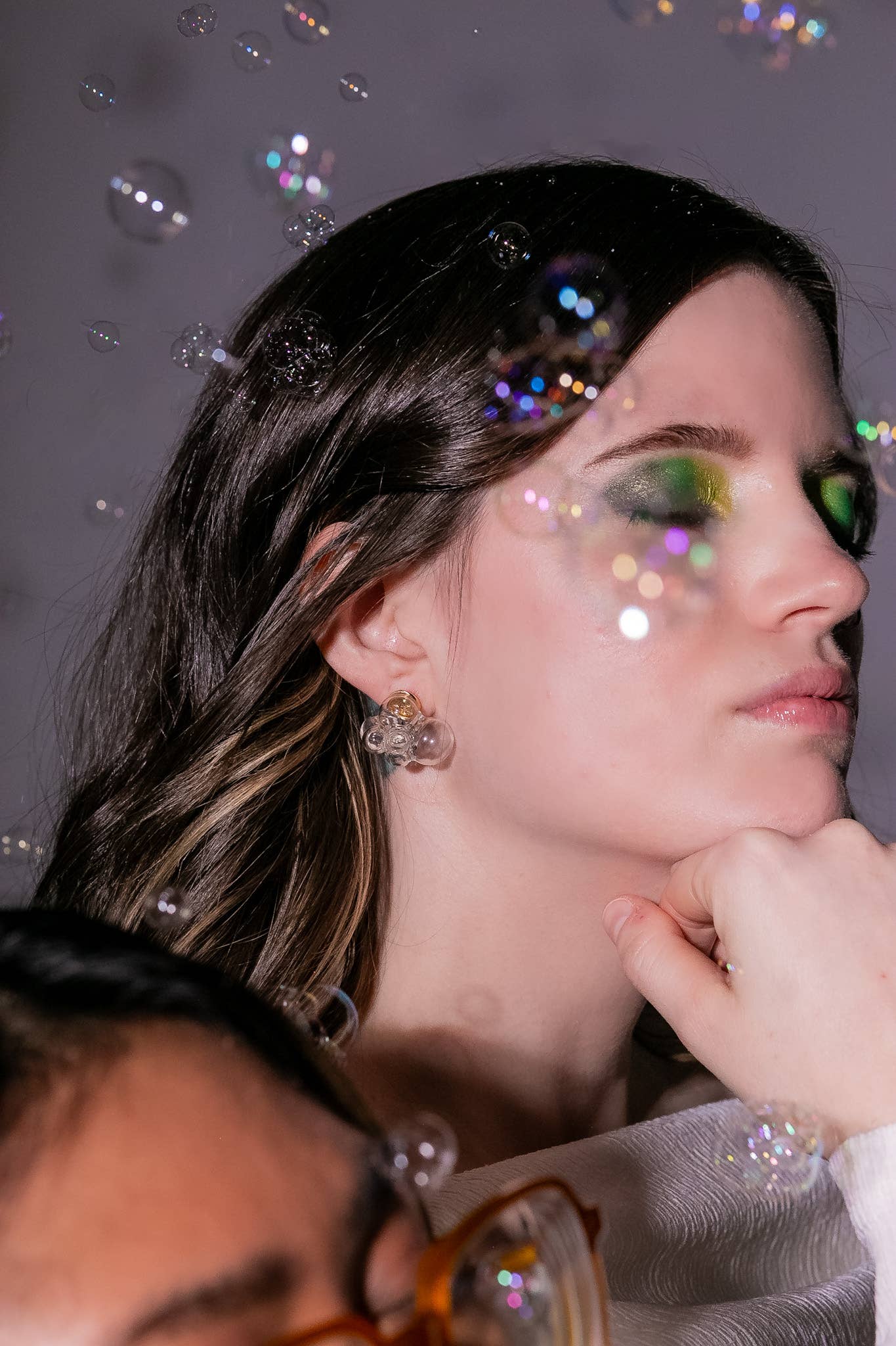 Glass Bubble Earrings (Micro) - The Otis Jr.