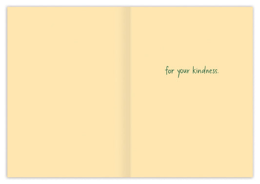 Great Big Thanks Thank You Card