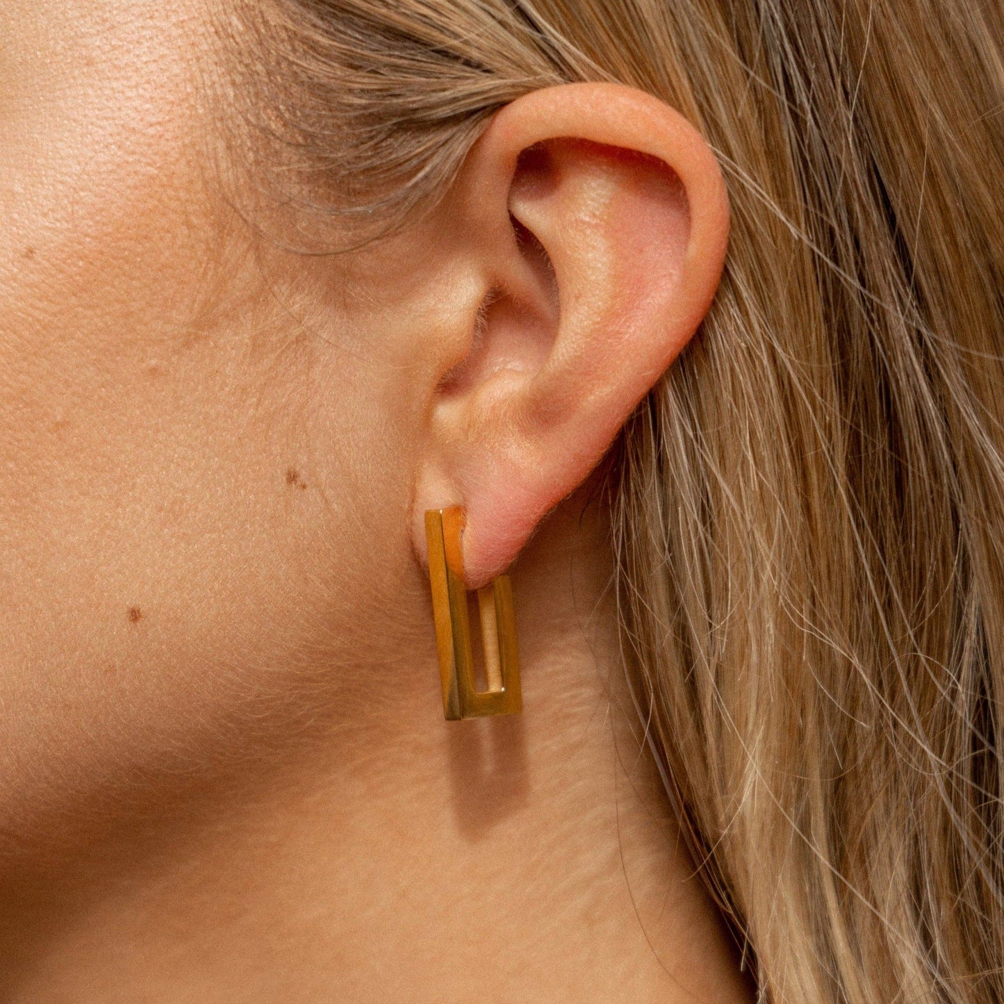 Heartbreaker Hoops - Silver / Gold