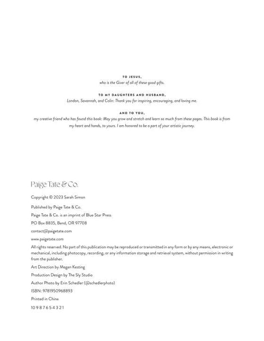 Watercolor Workbook: Flowers, Feathers, And Animal Friends