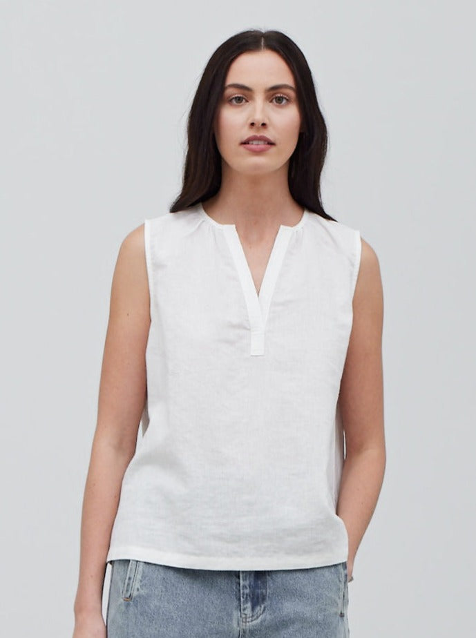 Minimalist V-Neck Tank