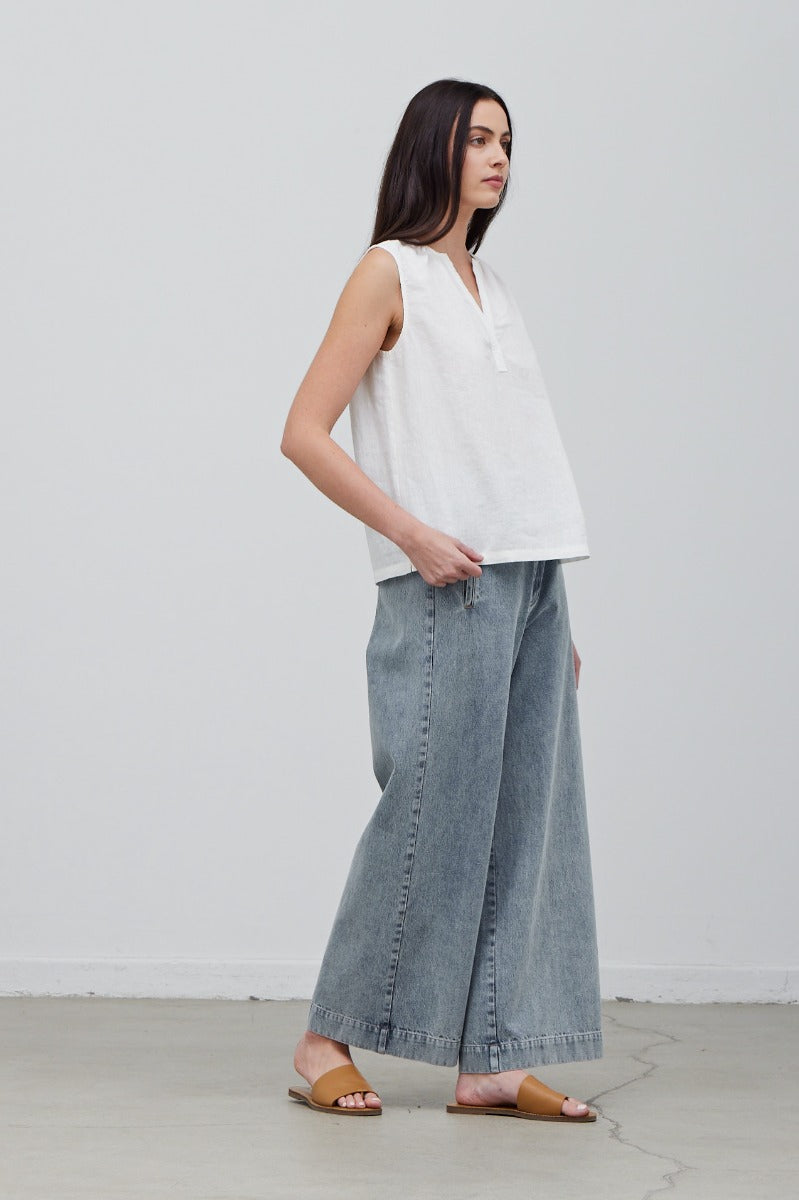 Minimalist V-Neck Tank