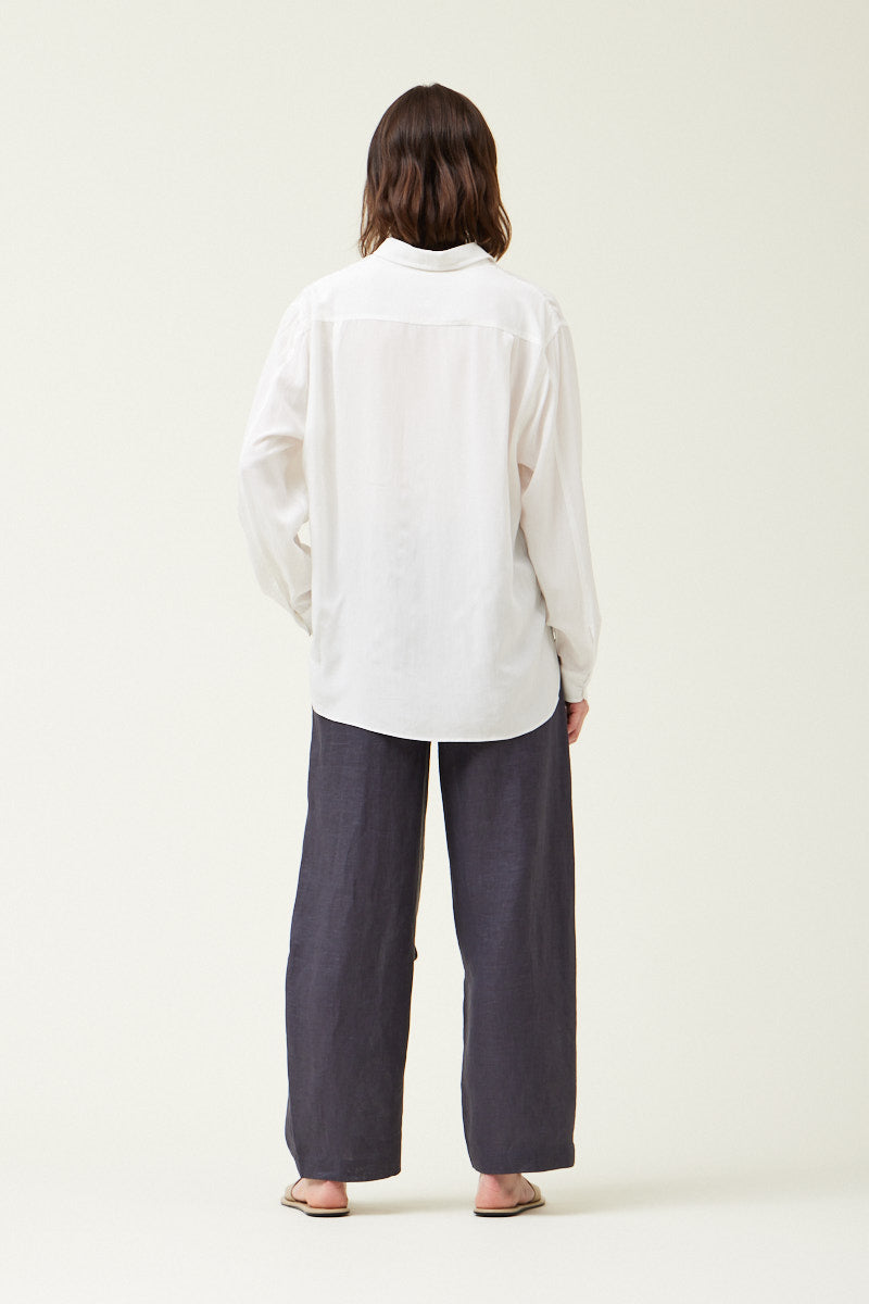 Oversized Button Down Blouse