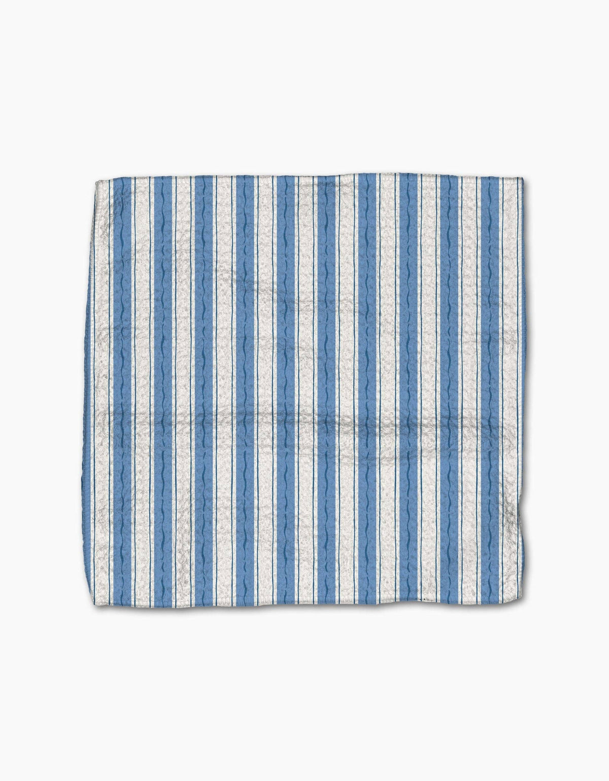 Geometry Sardine Check Blue Dishcloth Set