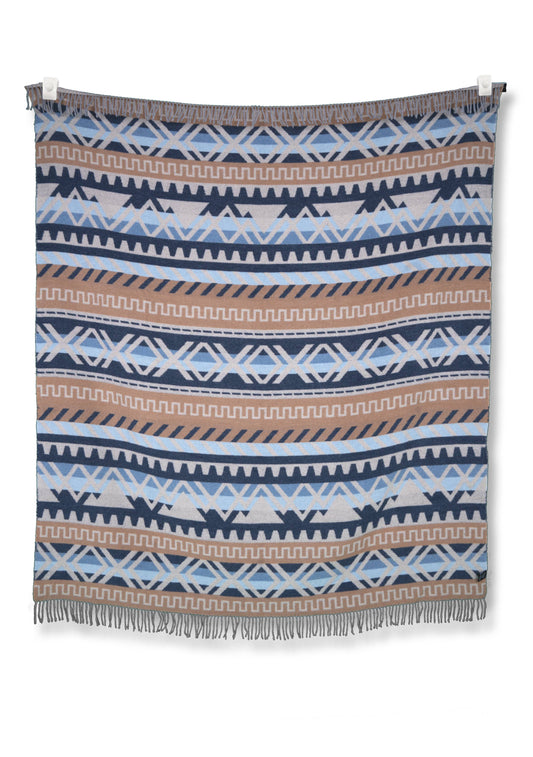 Ridgeline Alps Recycled Wool Throw Blanket