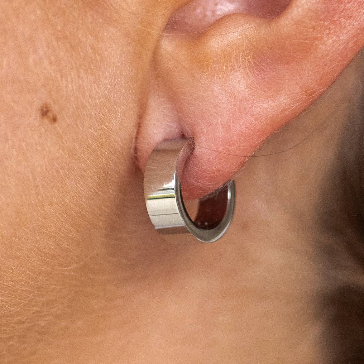 Sable Hoops - Silver or Gold