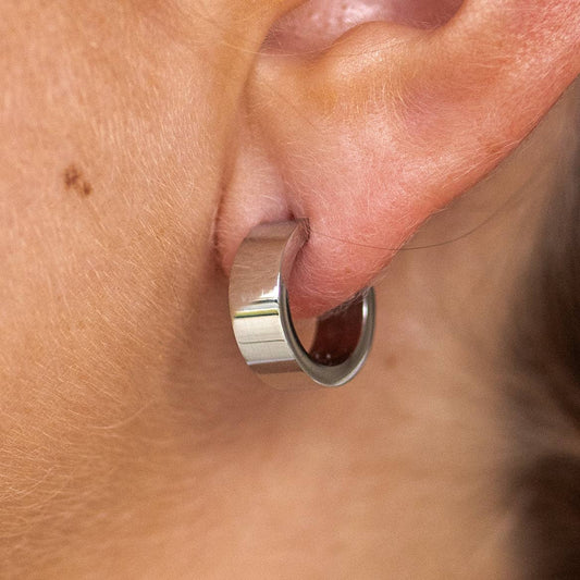 Sable Hoops - Silver or Gold