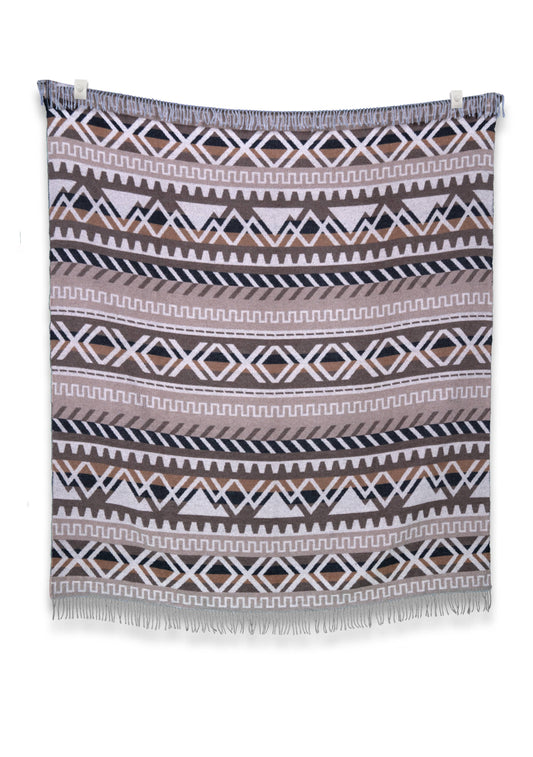 Ridgeline Andes Recycled Wool Throw Blanket