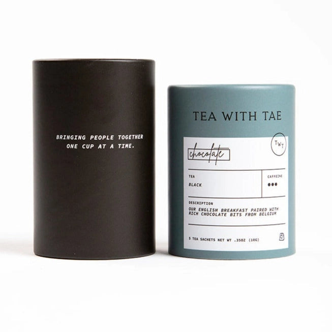Chocolate Mini Tea Tube