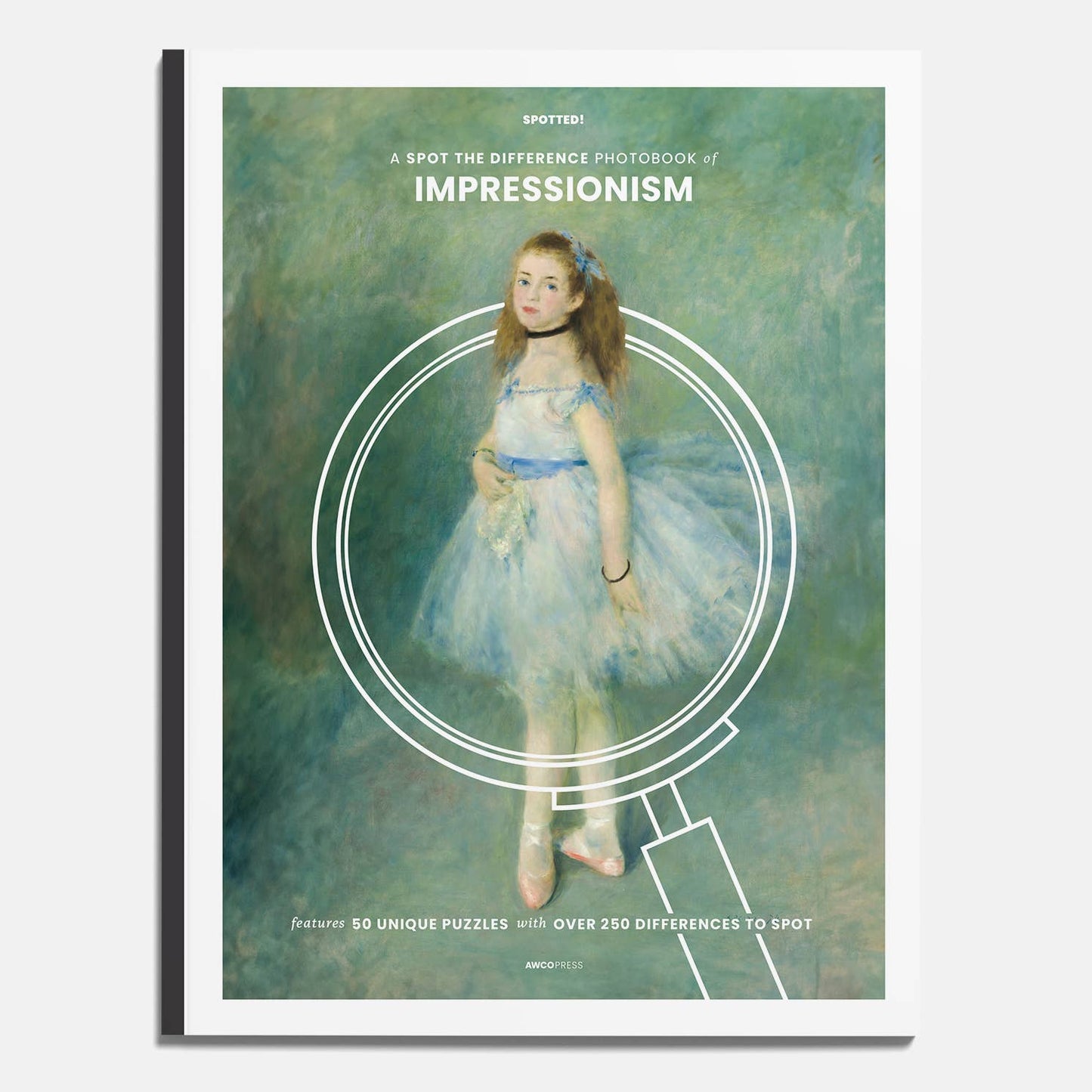 Famous Artwork Spot the Difference Puzzles, Activity Book