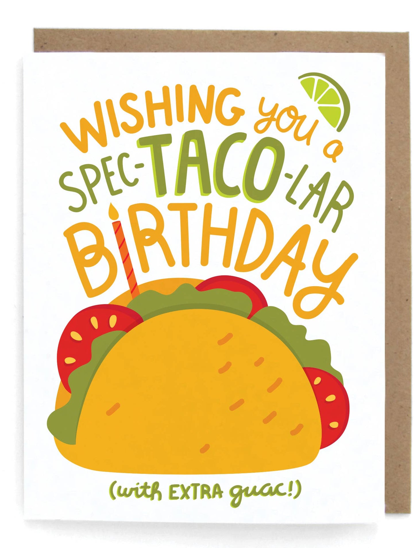 Taco Birthday Card