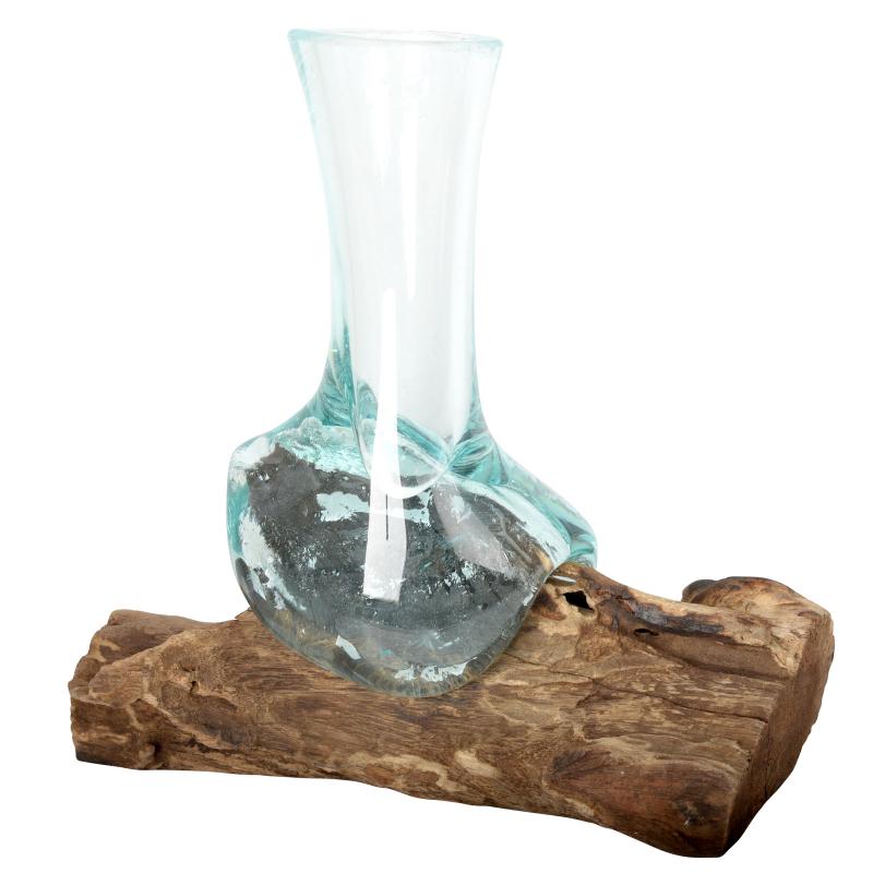 Molten Glass Vase