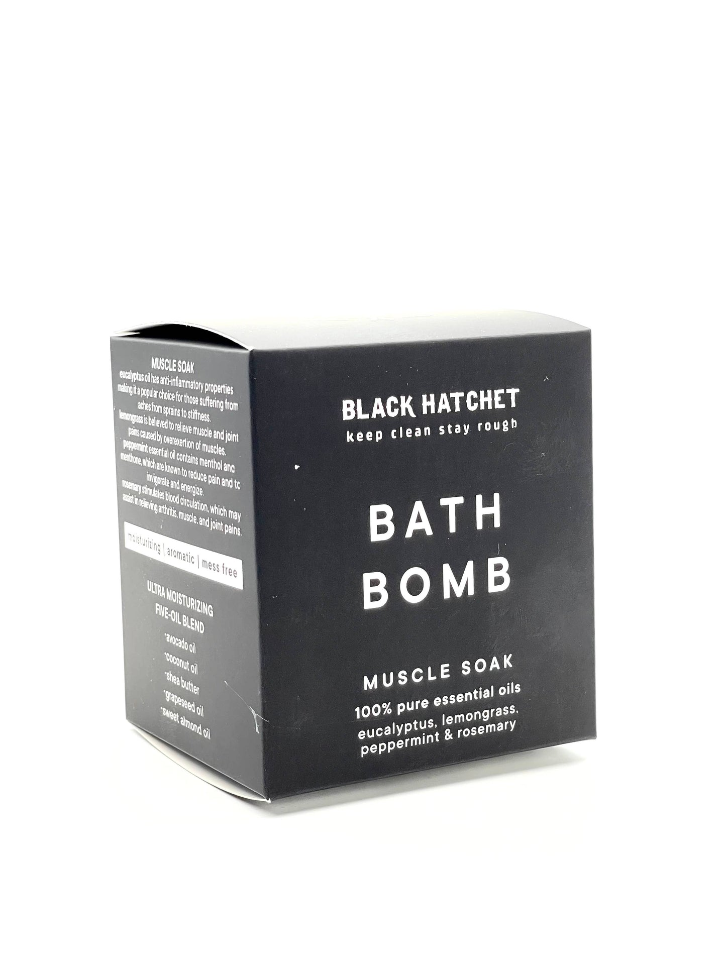 Black Hatchet Bath Bomb | Gift for Men