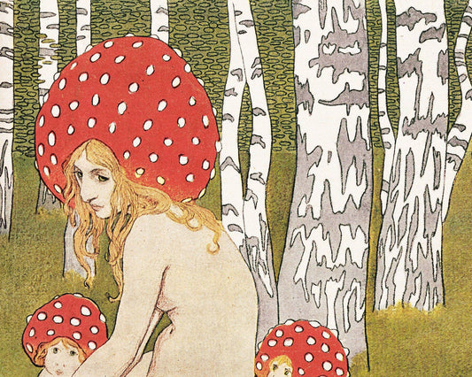 Vintage Mother Nature Fine Art Print