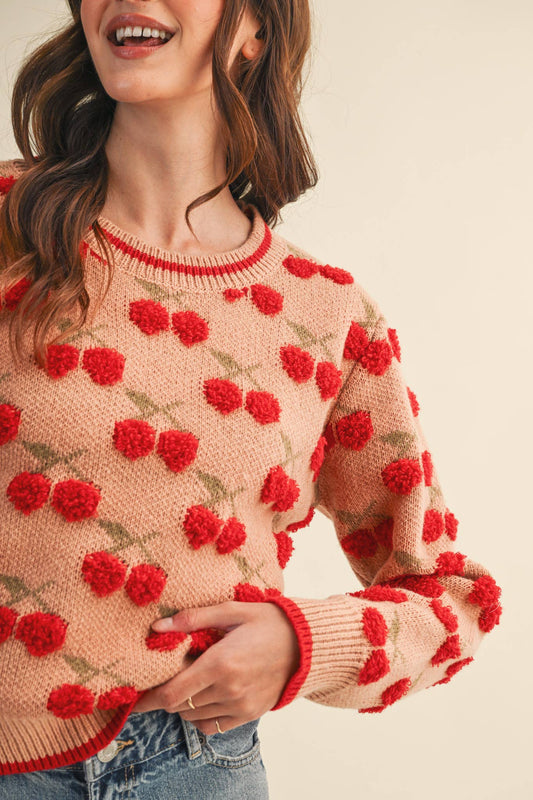 Very Cherry Sweater