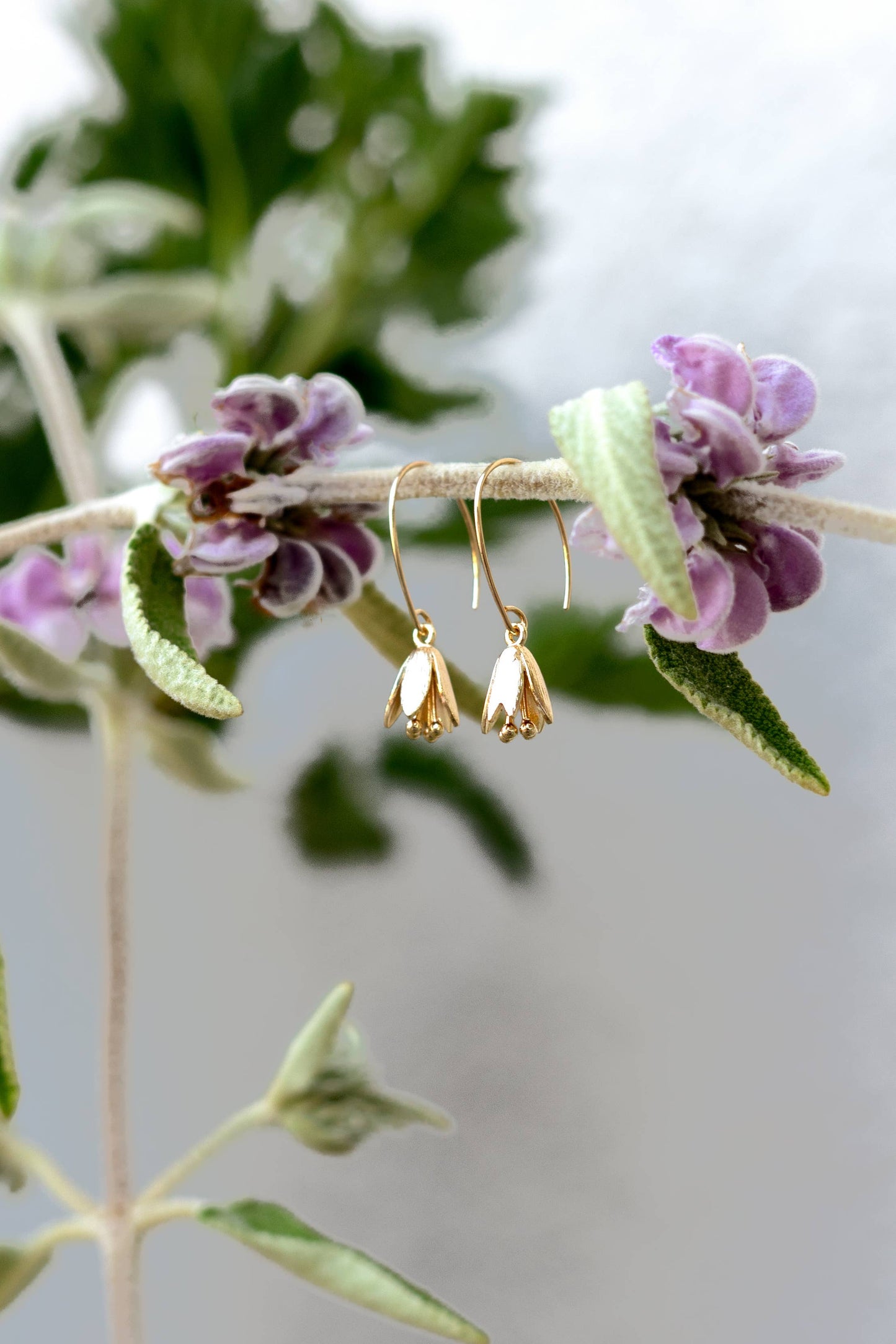 Courtney Tulip Earrings - Gold or Silver