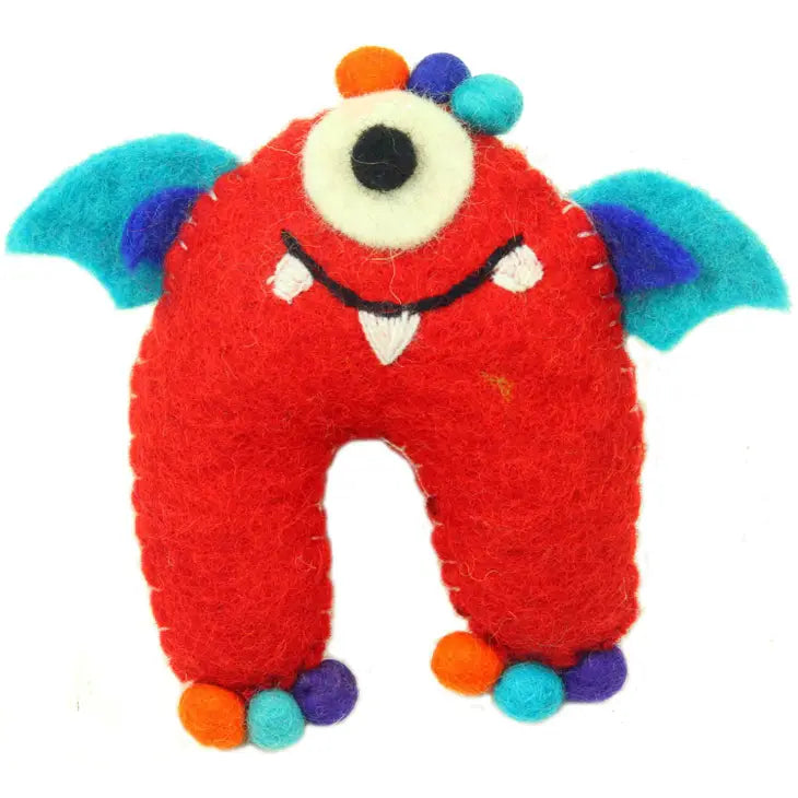 Tooth Fairy Pillow - Red Monster