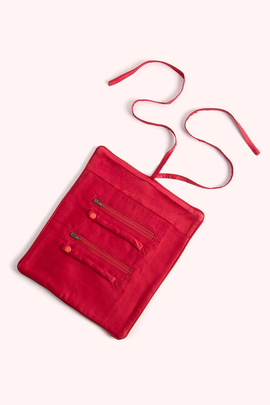 Jewelry Roll - Opulant Florals, Chocolate