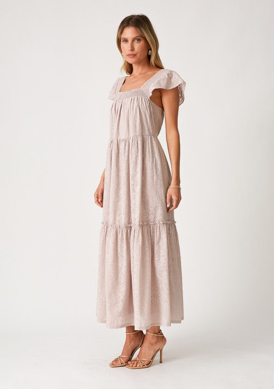 Garden Party Smocked Maxi Dress