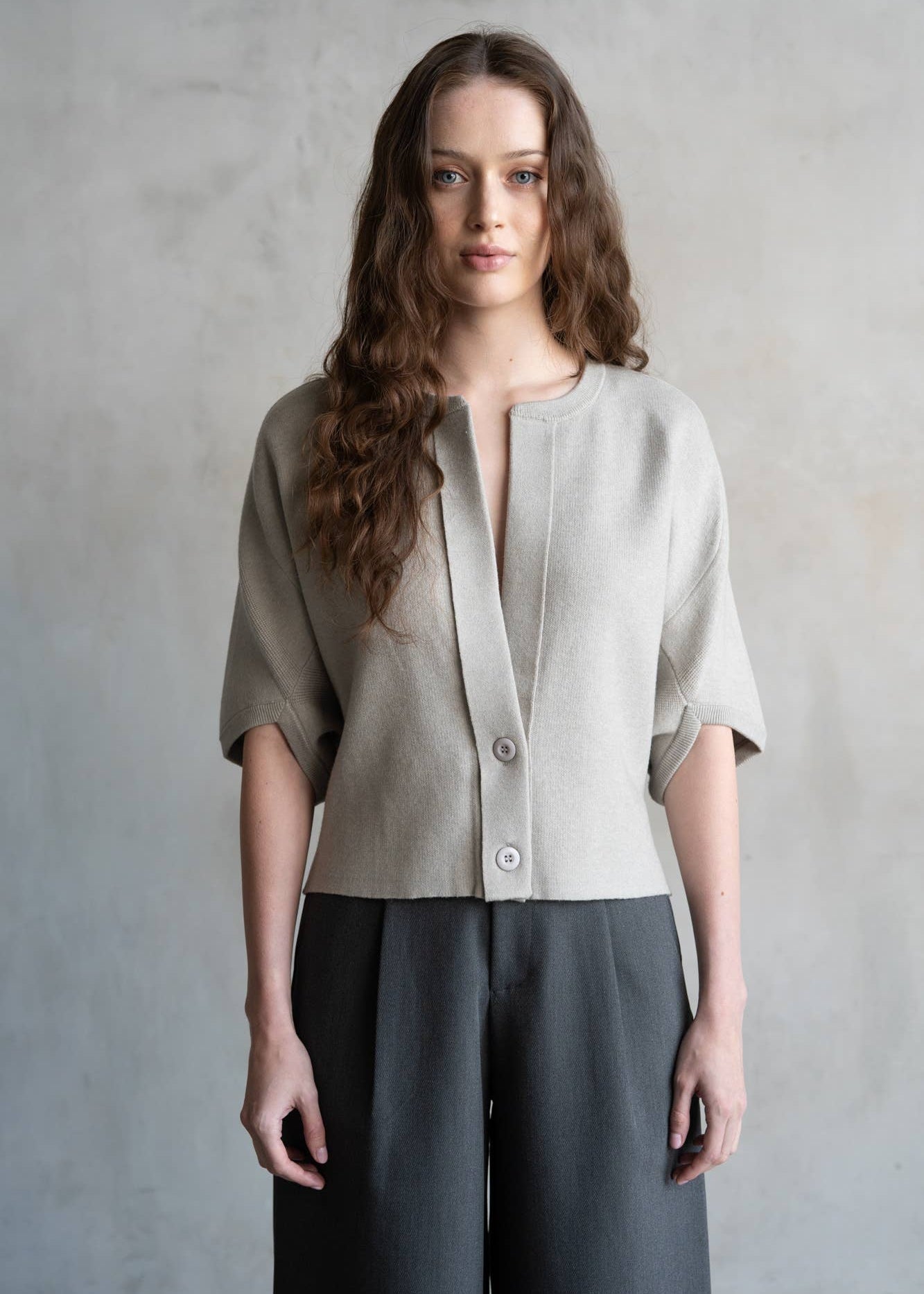 Silvia Short Sleeve Cardigan