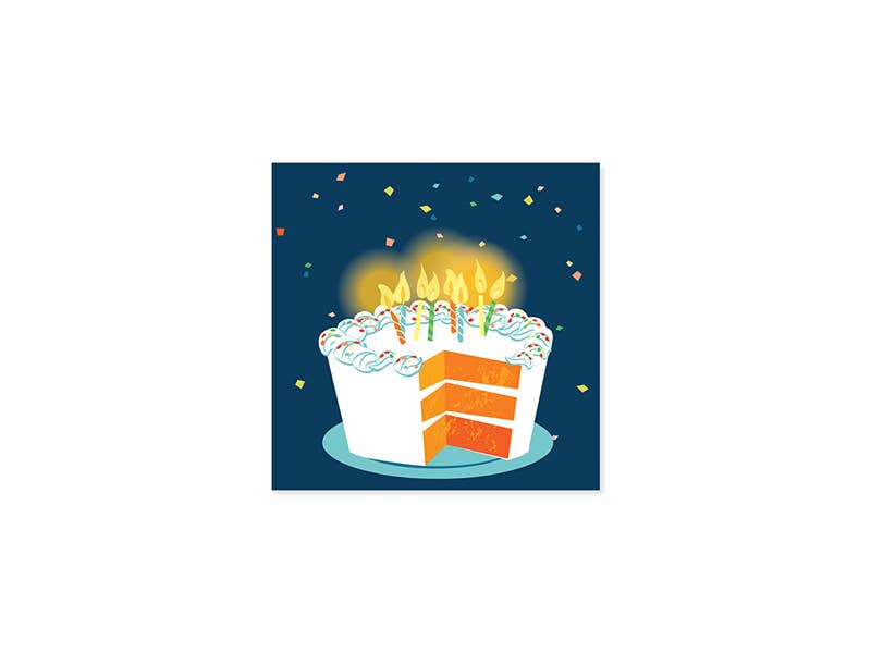 Big Slice Of Cake - Mini Pop-Up Card