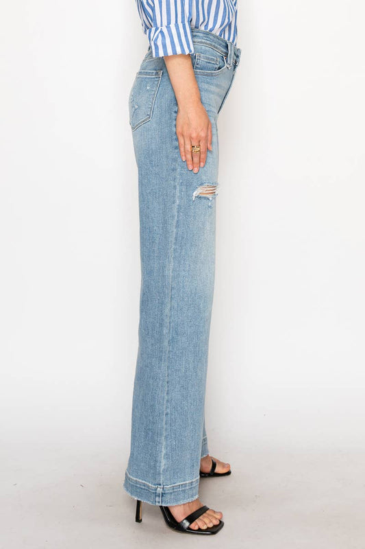 Isabella Corset Ultra High Rise Modern Wide Jeans