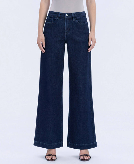 FLYING MONKEY Wide Leg Trouser Jeans