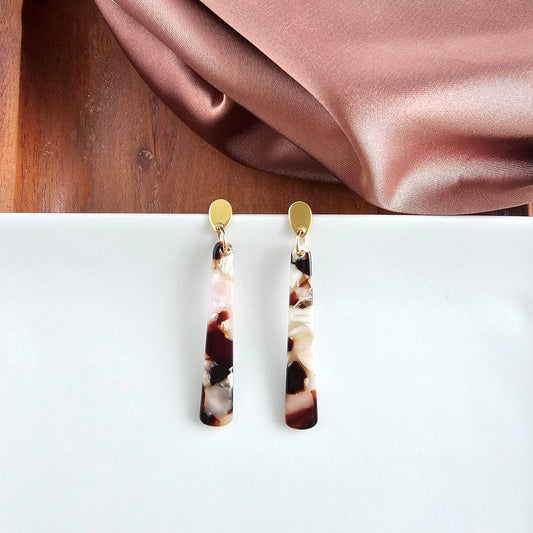 Blair Earrings - Chai Tea