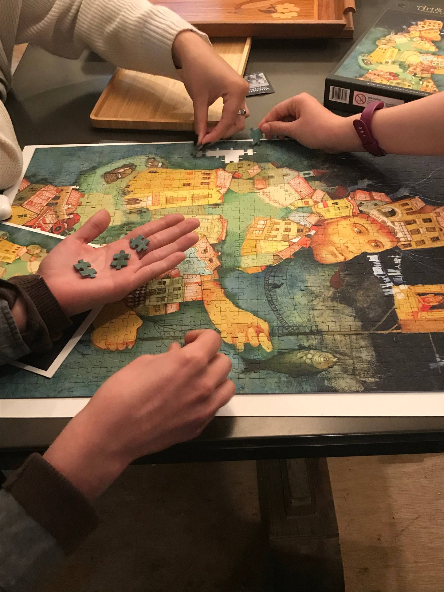 "The Dreamer" 750-pc Velvet-Touch Jigsaw Puzzle