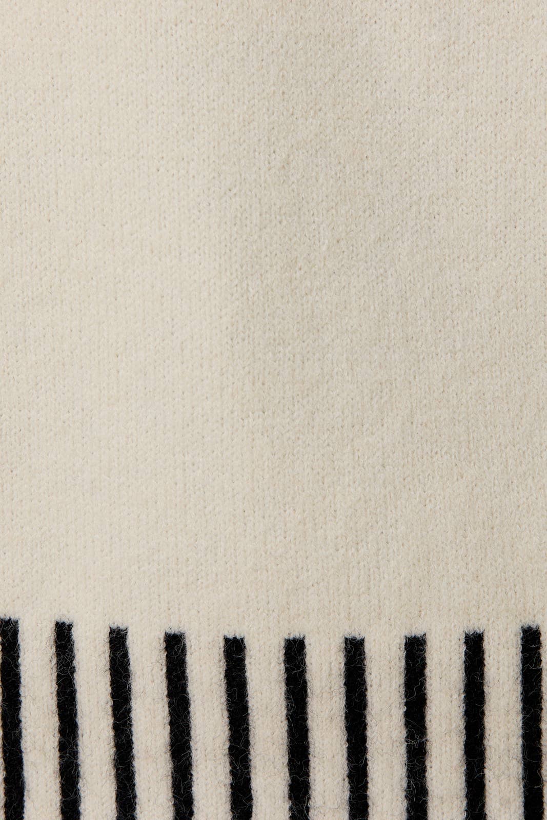Sable Stitch Mock Neck Sweater