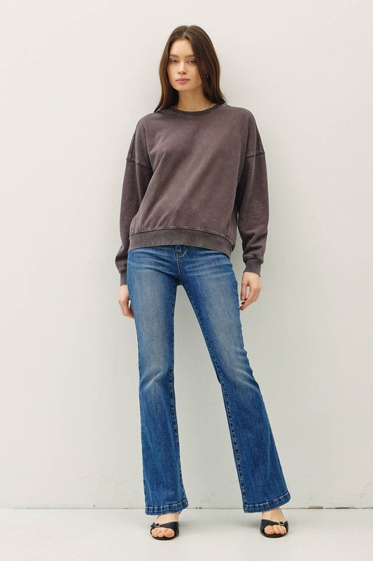 Garment-Dye Sweatshirt