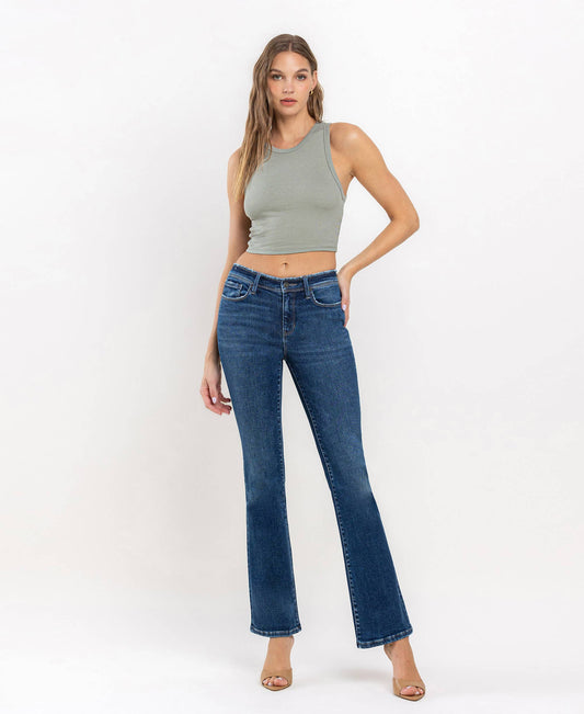 VERVET - Mid Rise Bootcut Jeans