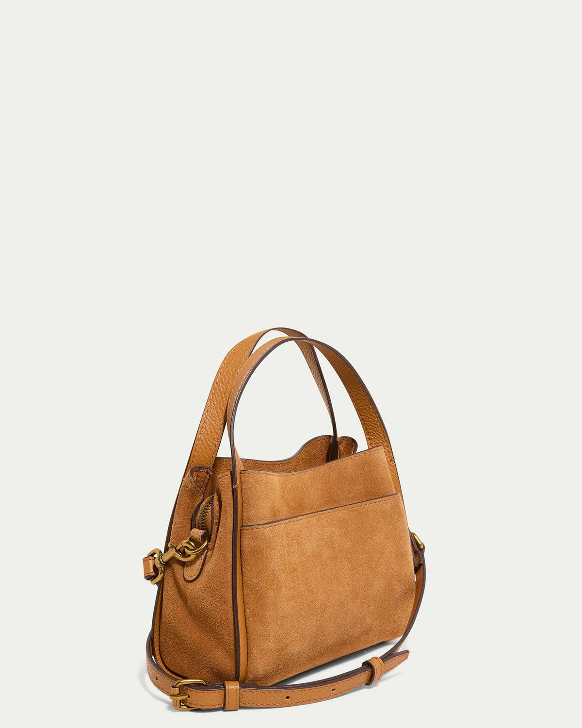 Auburn Mini Crossbody - Saddle Bomber Leather