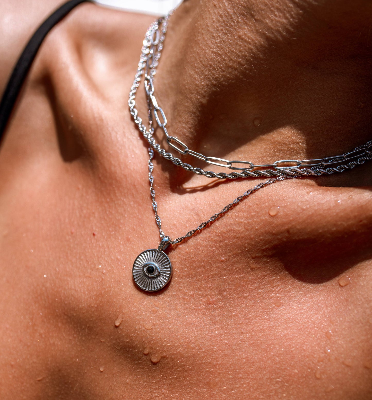 Everly Necklace - Silver