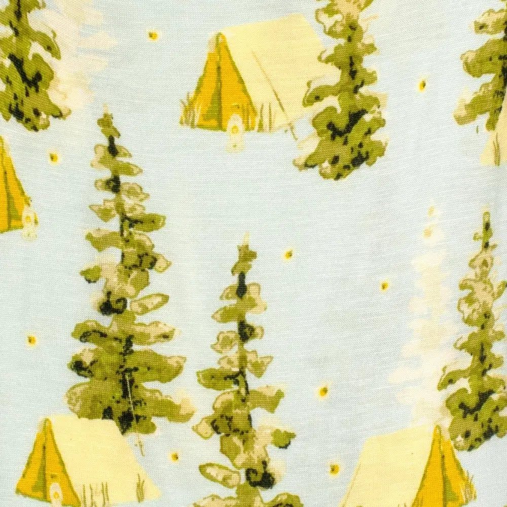 Camping Bamboo Short Sleeve One Piece