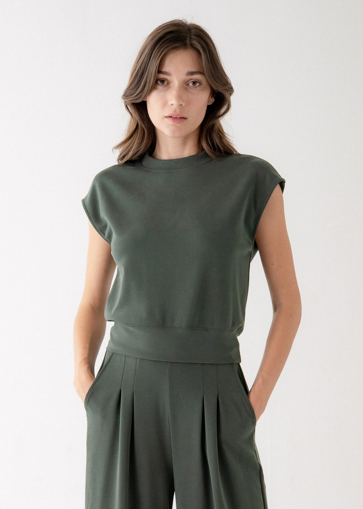 Cap Sleeve Lounge Top