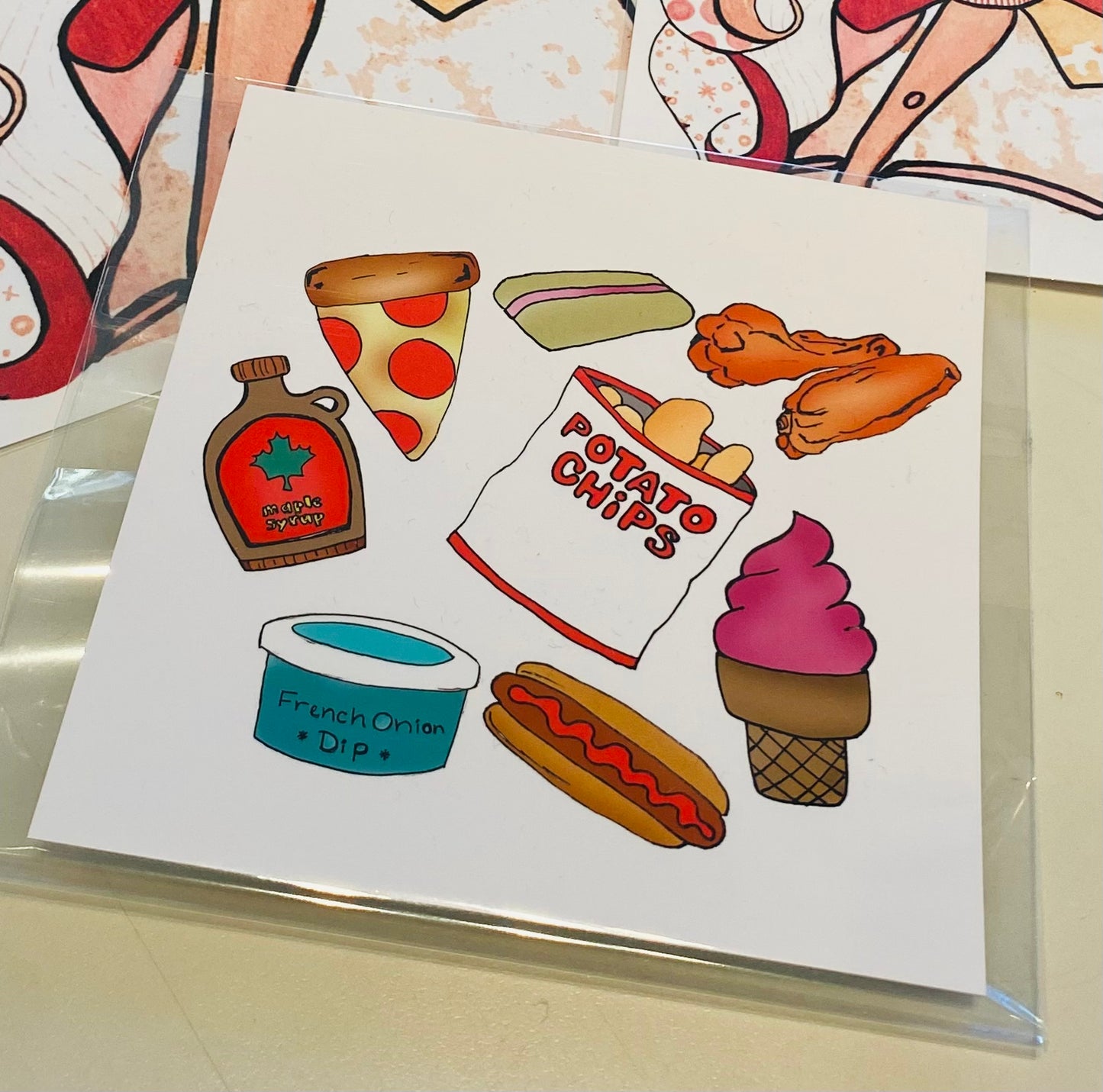 Jamestown Foods Postcard