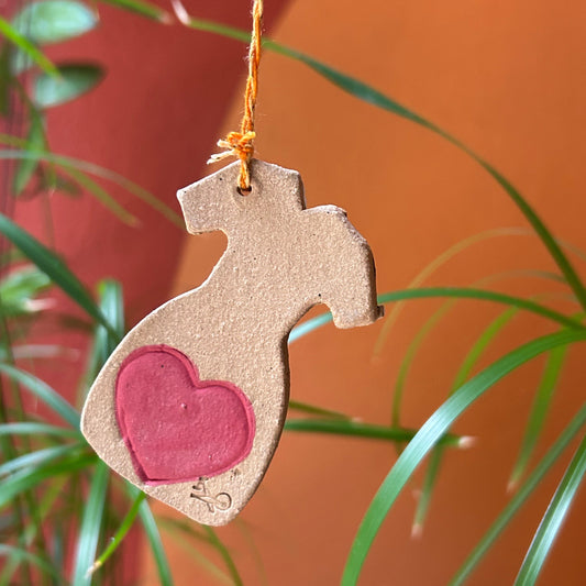 Lucy's Dress Ceramic Ornament