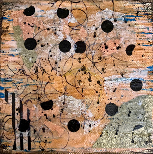 Abstract Acrylic with Collage Workshop – Saturday,March 16th