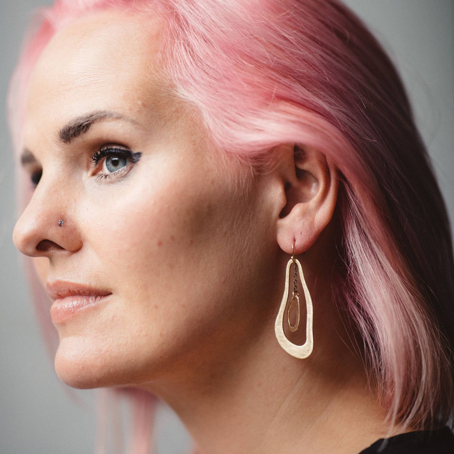 Lava Hoop Earrings