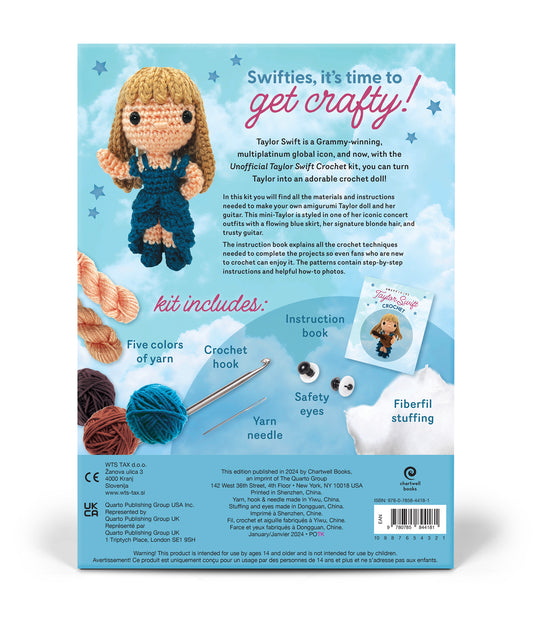Unofficial Taylor Swift Crochet Kit